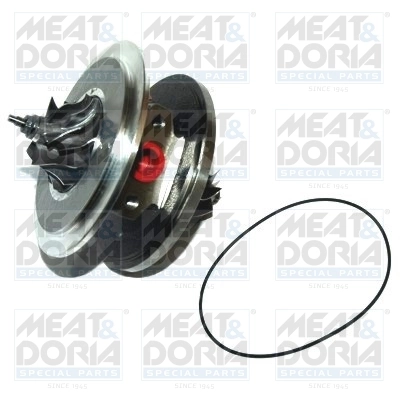 Core assembly, turbocharger